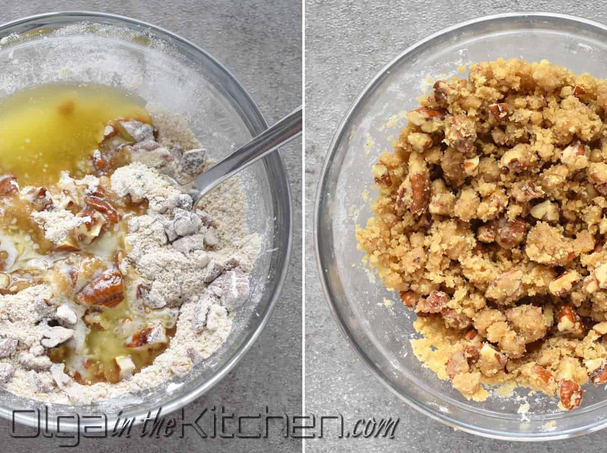 how to make streusel topping