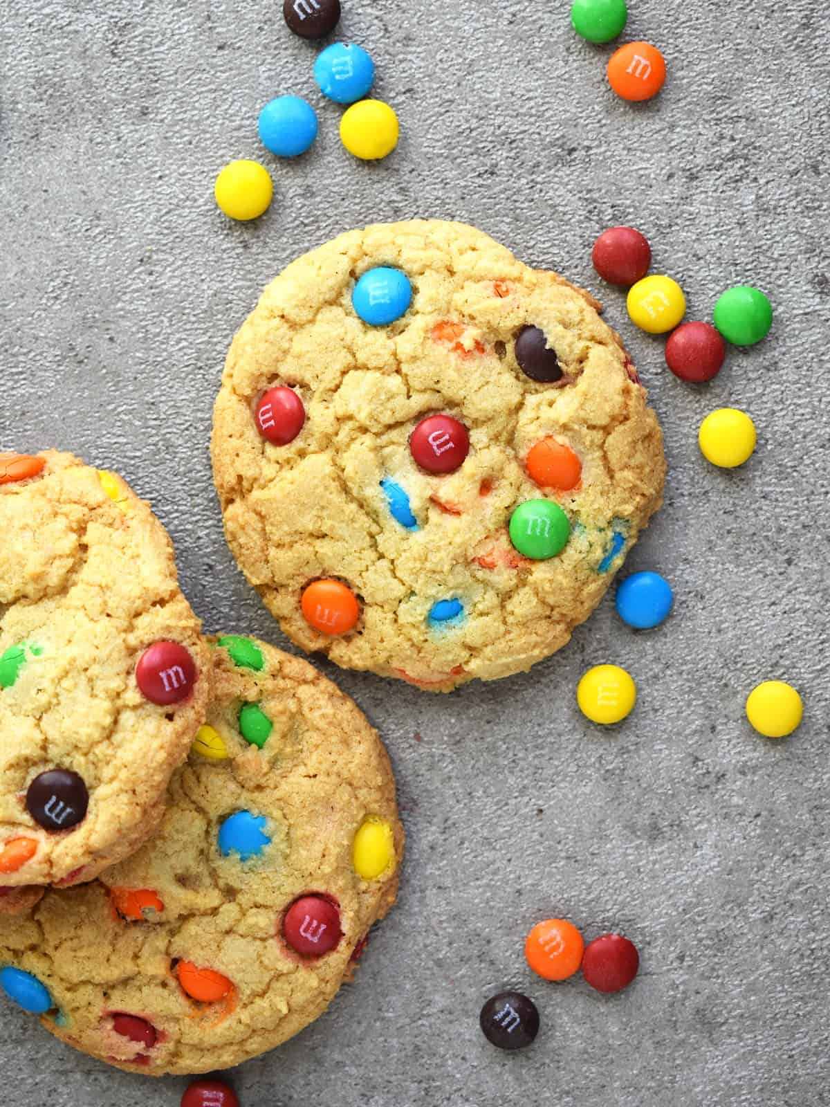 BEST M&M Cookies - Olga in the Kitchen