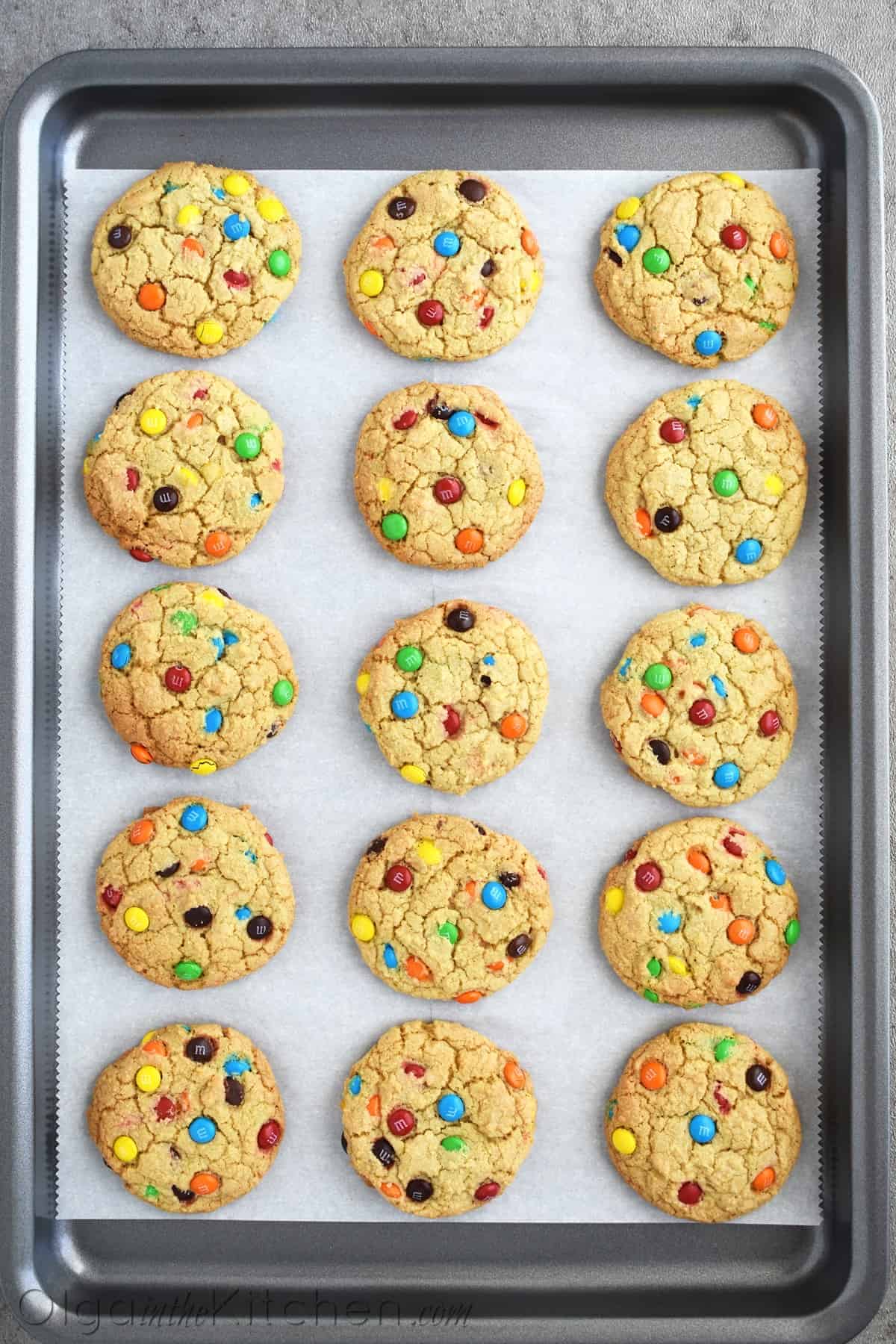 m&ms cookie recipe