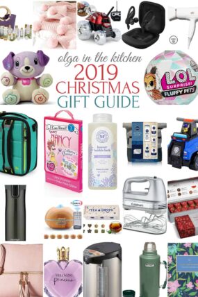 2019 Holiday Gift Guide with the best Christmas gift ideas. Gifts for women, gifts for men, gifts for kids all ages and so much more. | olgainthekitchen.com